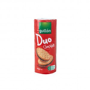 Gullon Çift Katlı Çikolatalı Bisküvi 145g